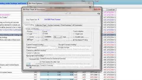 WinQS Student - How to change the settings and Print