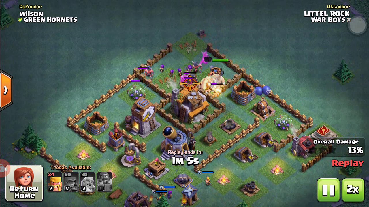 Best ground attack 3 star strategy for builder hall 4.5 all time 3 star