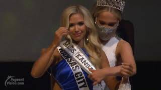 CROWNING MOMENT - Miss Kansas USA , Gracie Hunt