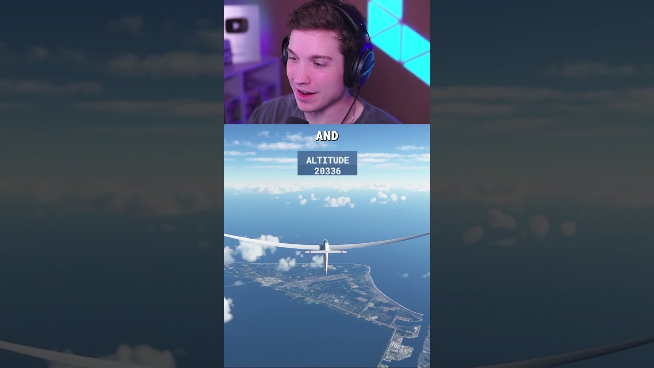 Glider At Airliner Altitude How Far Can It Go 