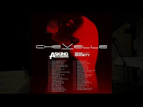 Chevelle's 2025 tour. Tickets are on sale now!