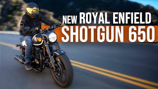 Royal Enfield Shotgun 650 review  new A2 cruiser tested in Los Angeles