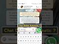 WhatsApp Chat Khud Delete Ho Rahi Hai? 😱 | Fix Disappearing Messages Problem