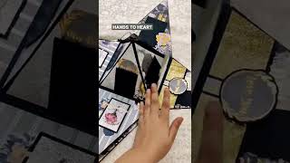 Pyramid Explosion Box | Handmade Gifts | Triangle explosion box | Gift Box | Birthday | Anniversary