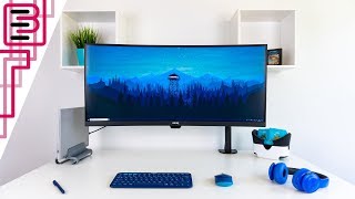 Clean Ultrawide USB C-Dock Setup