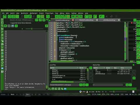 Create a Binary Counter using Timers