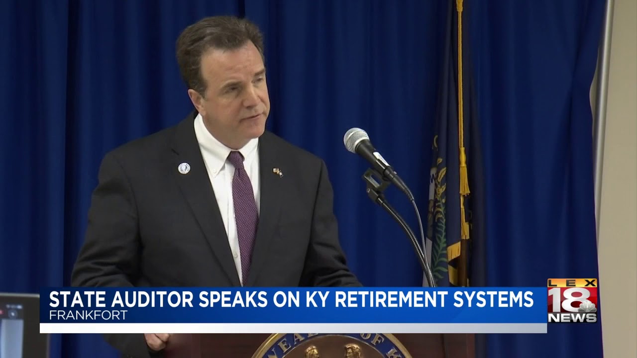 State Auditor Speaks on KY Retirement Systems - YouTube