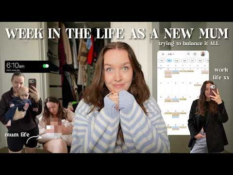 Week In My Life Trying To Balancing It All (motherhood, Work, Travel + Life) 👩🏻💻✈️🏡👶🏼