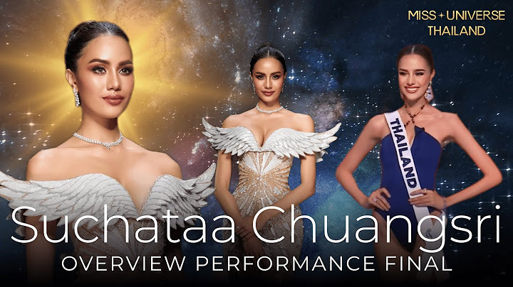 รวมผลงานโอปอลล์ 3 rd runner-up from THAILAND🇹🇭