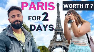 IS PARIS WORTH IT ??  Eiffel Tower & Palace of Versailles | Hindi Travel Vlog