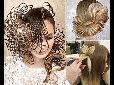 Top 12 Hair styles compilation - New Haircut and Color Transformation