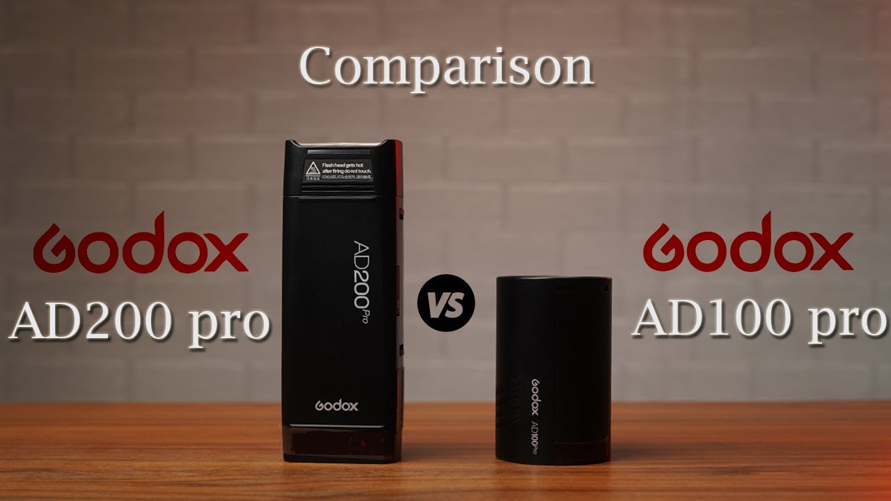 Godox AD100 pro VS Godox AD200 pro | Detailed comparison | Which one to