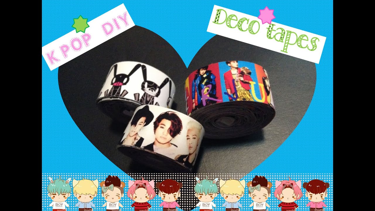 KPOP DIY Haz deco tapes de tus artistas favoritos camera iphone 8 plus apk