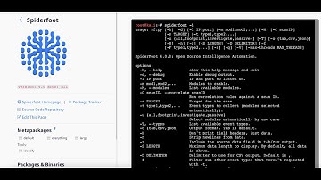 Exploring the Power of SpiderFoot & Kali Linux: Unveiling Cyber Intelligence Tools