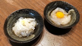 剣先イカのイカ素麺