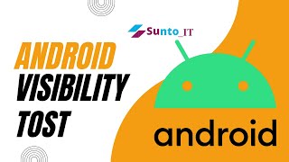 How to set Visibility & Tost Android studio for java for beginner Toast.visibility. Android apps