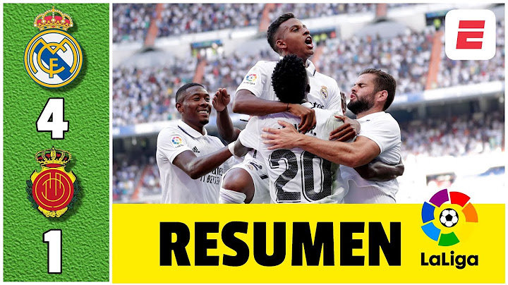 Real Madrid gana al Mallorca 4-1 y es lider. Goles de Valverde, Vini, Rodrygo y Rudiger | La Liga
