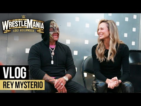 Rey Mysterio reunites with Stacy Keibler: WrestleMania 39 Vlog