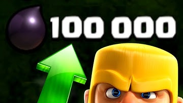 100 THOUSAND DARK ELIXIR IN ONE HOUR!!