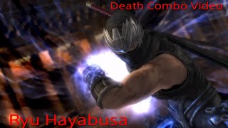 DOA5LR Ryu Hayabusa Death Combos