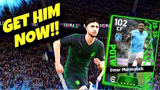 Omar Marmoush 103 Rated Potw Is Broken Efootball 2026 Mobile