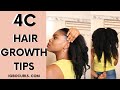 4c Hair Growth Tips To Grow Healthy Natural Hair Faster and Longer in 2020