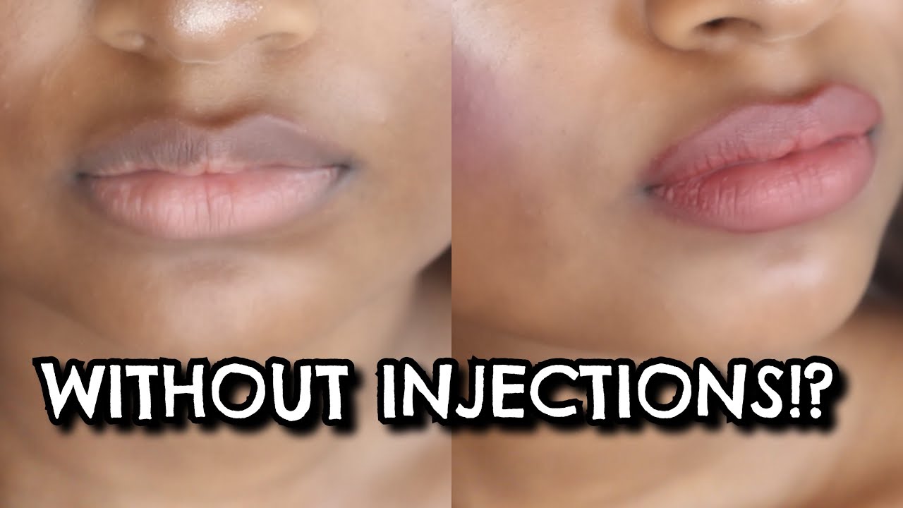 HOW TO HAVE BIG LIPS WITHOUT INJECTIONS ?! - YouTube