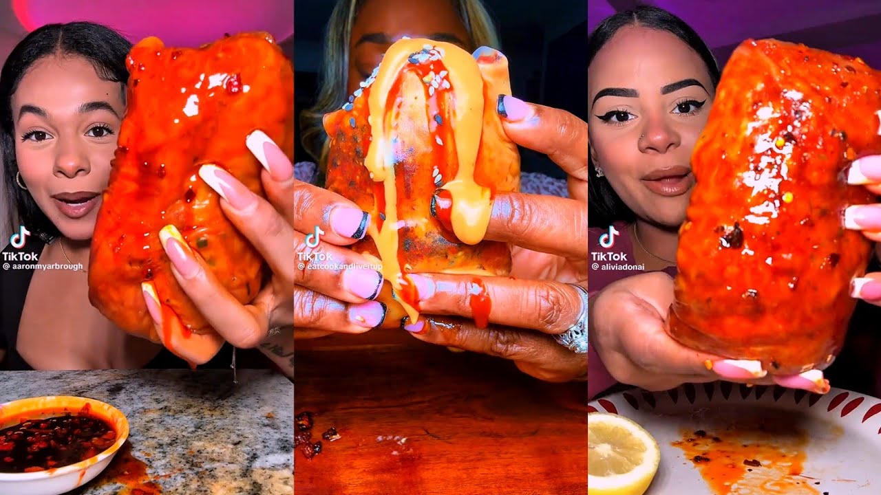 ЛУЧШИЕ БУЛДАКИ БУРРИТО МУКБАНГИ | ТИКТОК ПОДБОРКА