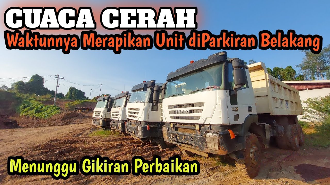 VLOG CUACA CERAH MERAPIKAN UNIT DI PARKIRAN BREAKDOWN