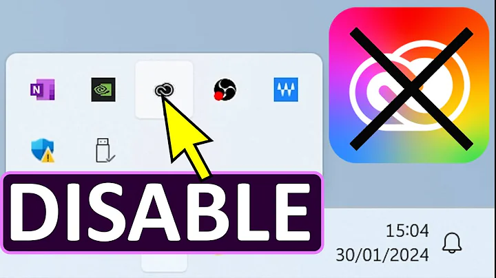 How to prevent Creative Cloud from Startup Windows 11