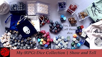 Show + Tell | My (RPG) Dice Collection