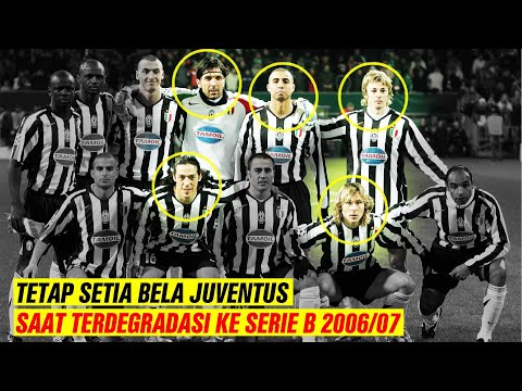 betonklik x babdungtoto - Meskipun Juventus Terdegradasi KE SERIE B 2006/07, Pemain Bintang ini Tetap Setia