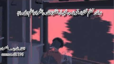 قرآن كريم بصوت الشيخ بندر النعمان بصوت مشاء الله تبارك الرحمن. من سورة (آل عمران)