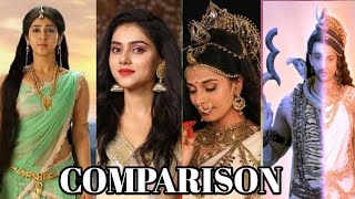 Comparison between sonarika / Pooja / Malika