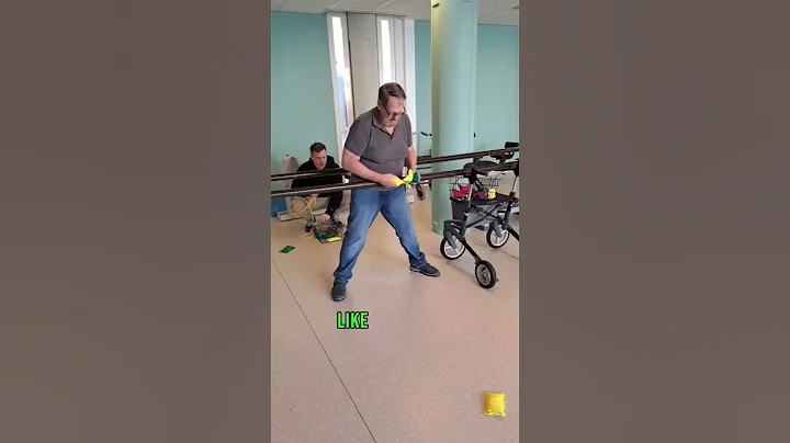 He creates games to play with the elderly at nursing homes ❤️👴 #shorts