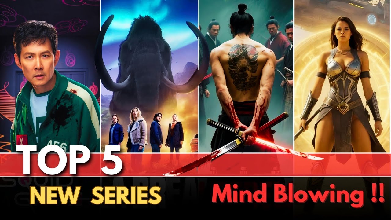 Top 5 New Best Hollywood Web Series in Hindi Dubbed | New Hollywood Series 2025