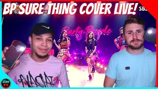 BLACKPINK SURE THING COVER LIVE - REACTION