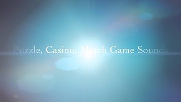 Unity Asset Store Puzzle Game Pack Sound Effects