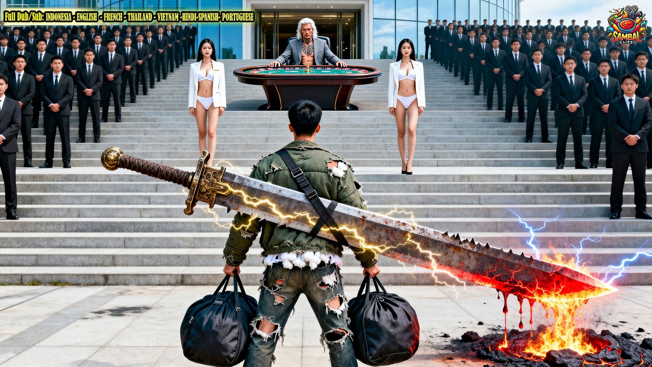 Dewa Perang Bawa Pedang Berkarat ke Kasino, Sendirian Tantang 100 Preman Bersenjata | Sambal Clips