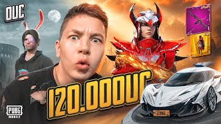 120.000 UC - ПРОКАЧКА АККАУНТА ПОДПИСЧИКУ В ПАБГ, ЭТО БИТ...