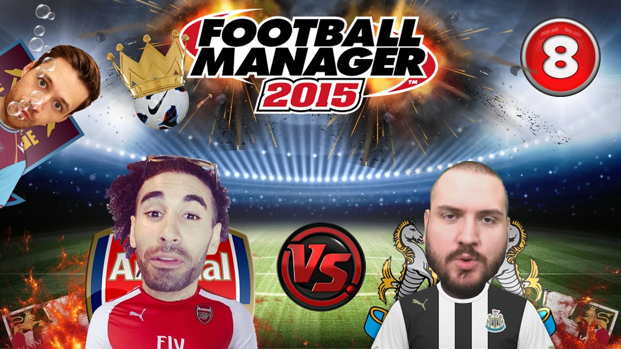 Football Manager 2015: @hughwizzy vs @TruegeordieNUFC | ft. @SpencerOwen