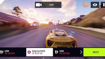 Asphalt 9. Hacker caught in Zenvo multiplayer series.