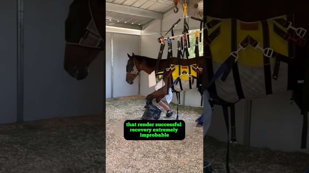 Why Can't We Just Fix a Horse's Broken Leg 🐴💔 #horse - YouTube