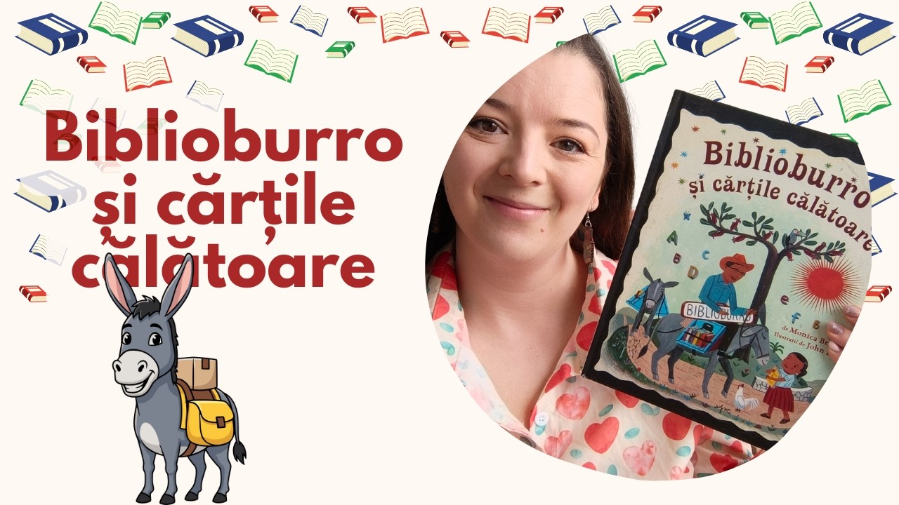 Poveste pentru copii despre iubirea de lectură: Biblioburro și cărțile călătoare