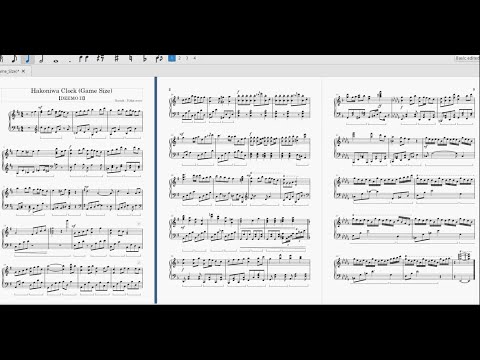 Hawoniwa Clock(Game Size) (piano cover) - Rayark