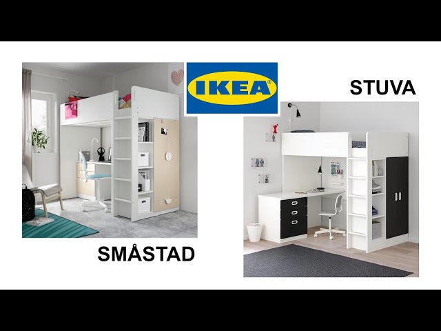How do IKEA Stuva and Smastad assembly fits - YouTube