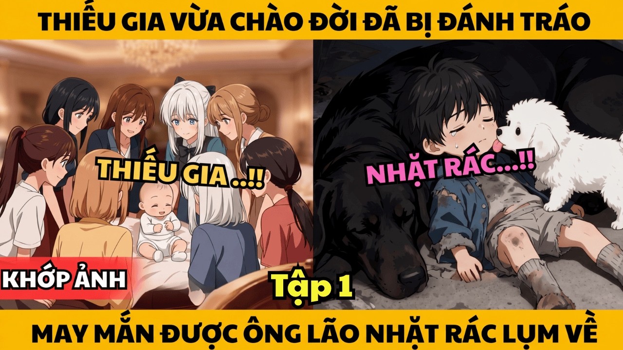 Thiếu Gia Vừa Chào Đời Đã Bị Đánh Tráo - May Mắn Được Ông Lão Nhặt Rác Tốt Bụng Lụm Về!!!