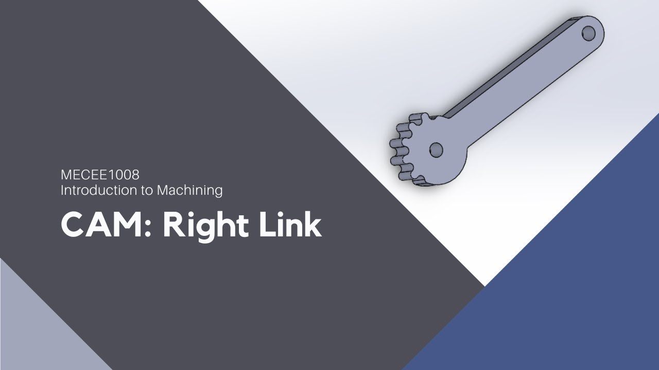 CAM Instructions for Right Link