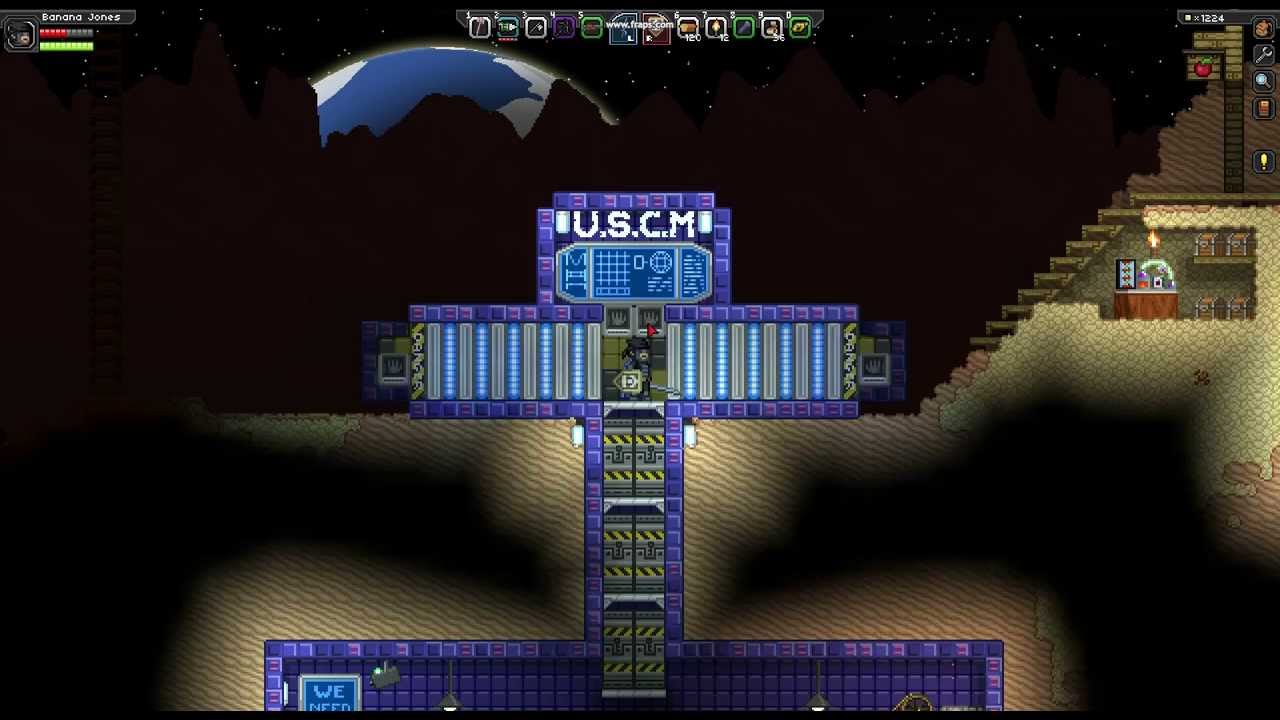 Bunker High Tech sur Starbound YouTube