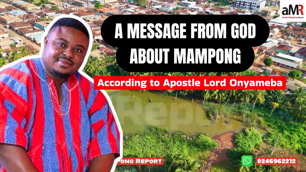 Travelling opportunities and prosperity are forthcoming for the residents of Mampong - Onyameba